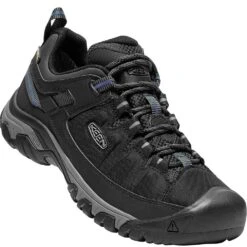 KEEN Men's Targhee EXP WP Hiking Shoes - Black/Steel Grey