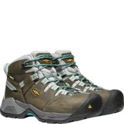 KEEN Utility Women's Detroit XT Safety Shoes - Gargoyle/Lake Blue 6 KEEN Utility Women's Detroit XT Safety Shoes - Gargoyle/Lake Blue -Elliotts Boots Shop KE1020090 2
