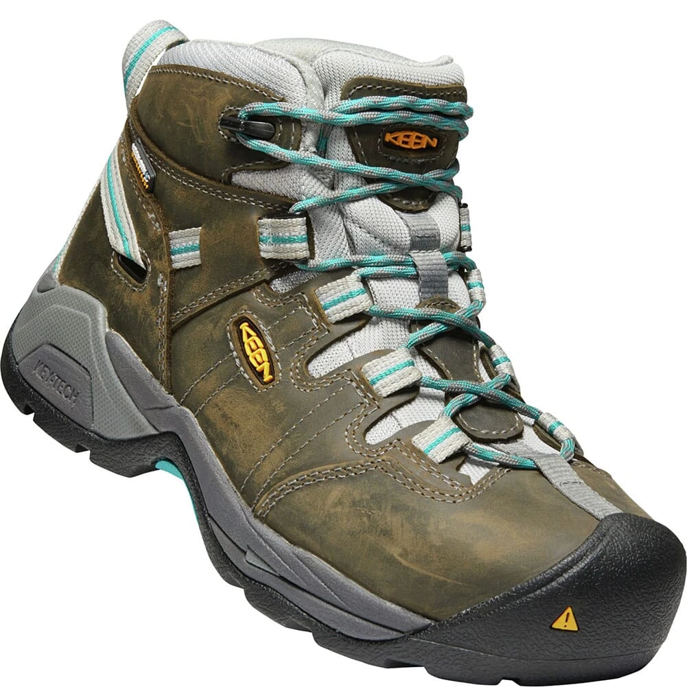 KEEN Utility Women's Detroit XT Safety Shoes - Gargoyle/Lake Blue 4 KEEN Utility Women's Detroit XT Safety Shoes - Gargoyle/Lake Blue - Image 4