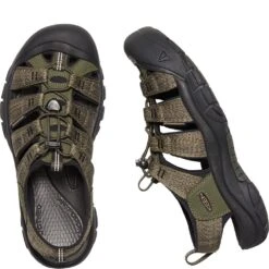 Keen Men's Newport H2 Sandals - Forest Night/Black -Elliotts Boots Shop KE1022250 4
