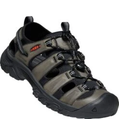 KEEN Men's Targhee III Sandals - Grey/Black -Elliotts Boots Shop KE1022428 4