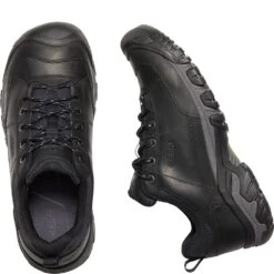 KEEN Men's Targhee III Casual Shoes - Black/Magnet -Elliotts Boots Shop KE1022512 2