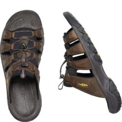 KEEN Men's Targhee III Slide Sandals - Bison/Mulch 8 KEEN Men's Targhee III Slide Sandals - Bison/Mulch -Elliotts Boots Shop KE1022599 3