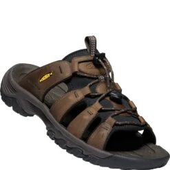 KEEN Men's Targhee III Slide Sandals - Bison/Mulch 9 KEEN Men's Targhee III Slide Sandals - Bison/Mulch -Elliotts Boots Shop KE1022599 4
