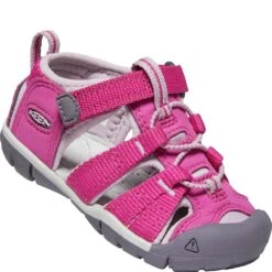 KEEN Kid's Seacamp II CNX Casual Shoes - Very Berry/Dawn Pink -Elliotts Boots Shop KE1022940 4