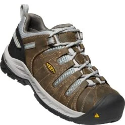 KEEN Utility Women's Flint II Safety Shoes - Cascade Brown/Surf Spray -Elliotts Boots Shop KE1023233 6