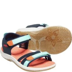 KEEN Little Kids' Verano Sandals - Black Iris/Blue Tint 9 KEEN Little Kids' Verano Sandals - Black Iris/Blue Tint -Elliotts Boots Shop KE1024824 3
