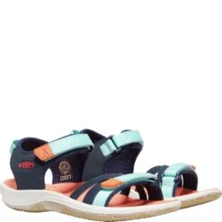 KEEN Little Kids' Verano Sandals - Black Iris/Blue Tint 10 KEEN Little Kids' Verano Sandals - Black Iris/Blue Tint -Elliotts Boots Shop KE1024824 4