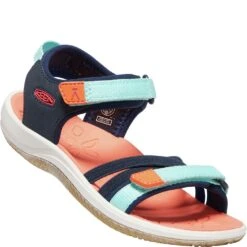 KEEN Little Kids' Verano Sandals - Black Iris/Blue Tint 11 KEEN Little Kids' Verano Sandals - Black Iris/Blue Tint -Elliotts Boots Shop KE1024824 5