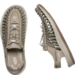 KEEN Men's Uneek Sandals - Timberwolf/Plaza Taupe -Elliotts Boots Shop KE1025169 2