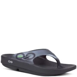 OOFOS Unisex OOriginal Sport Sandals - Black/Graphite -Elliotts Boots Shop OF1001 GRPH 2
