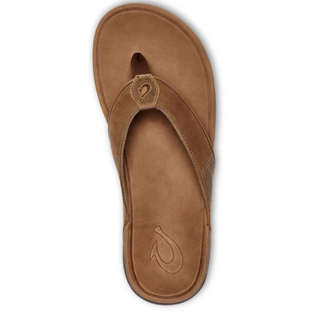 OluKai Men's Tuahine Flip Flops - Toffee 3 OluKai Men's Tuahine Flip Flops - Toffee - Image 3