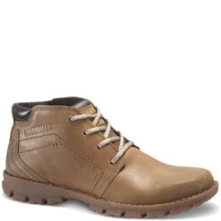 Caterpillar Men's Transform 2.0 Casual Shoes - Dark Beige -Elliotts Boots Shop P722227 4