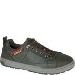 Caterpillar Men's Brode Safety Shoes - Black 5 Caterpillar Men's Brode Safety Shoes - Black -Elliotts Boots Shop P90192 2
