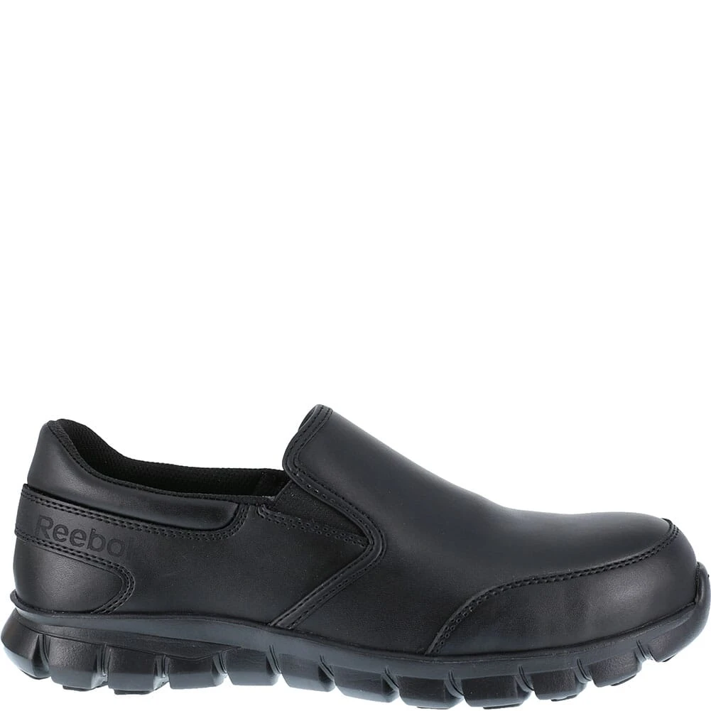 Reebok Women's Sublite Cushion Safety Shoes - Black 2 Reebok Women's Sublite Cushion Safety Shoes - Black - Image 2
