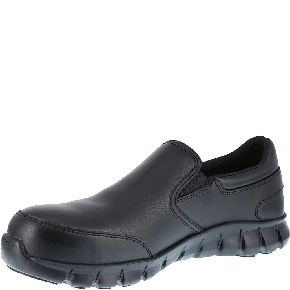 Reebok Women's Sublite Cushion Safety Shoes - Black 3 Reebok Women's Sublite Cushion Safety Shoes - Black - Image 3