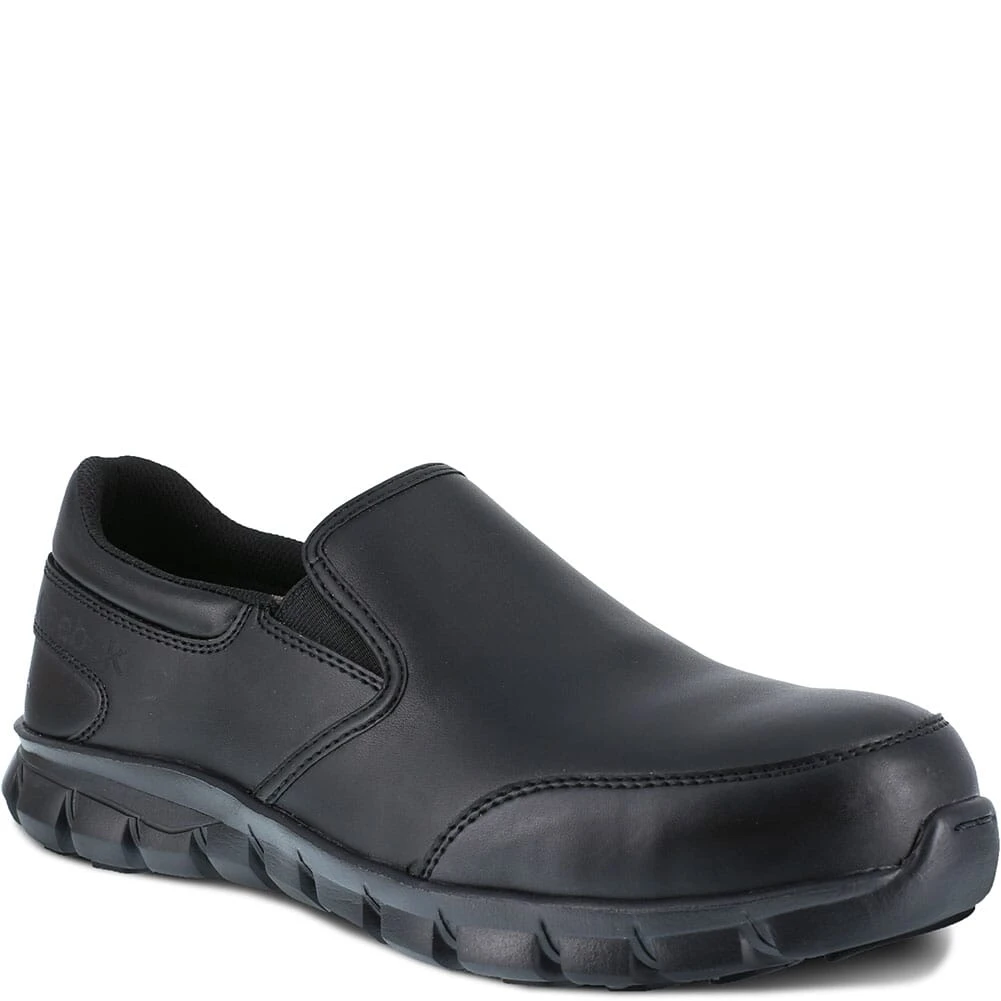 Reebok Women's Sublite Cushion Safety Shoes - Black 4 Reebok Women's Sublite Cushion Safety Shoes - Black - Image 4