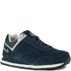 Reebok Women's Leelap Retro Jogger Safety Shoes - Navy Blue -Elliotts Boots Shop RKRB195 3