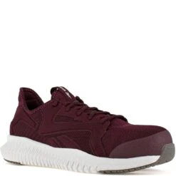 Reebok Men's Flexagon 3.0 Safety Shoes - Burgundy -Elliotts Boots Shop RKRB429 2