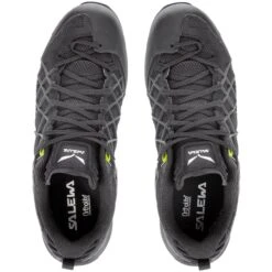 Salewa Men's Wildfire GTX Hiking Shoes - Black Out/Silver -Elliotts Boots Shop S63487 0982 3