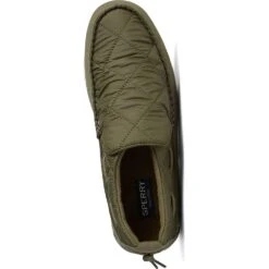 Sperry Men's Moc-Sider Casual Shoes - Olive -Elliotts Boots Shop SESTS23876 4