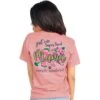 Simply Southern Women's Just One Super Tired Mama T-Shirt - Petal