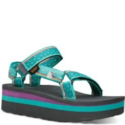 Teva Women's Flatform Universal Sandals - Unicorn Waterfall -Elliotts Boots Shop TV1008844 UWTR 5