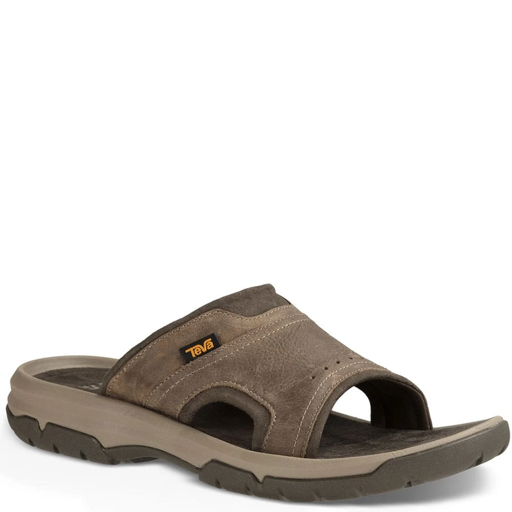 Teva Men Langdon Slide Sandals - Walnut 2 Teva Men Langdon Slide Sandals - Walnut - Image 2