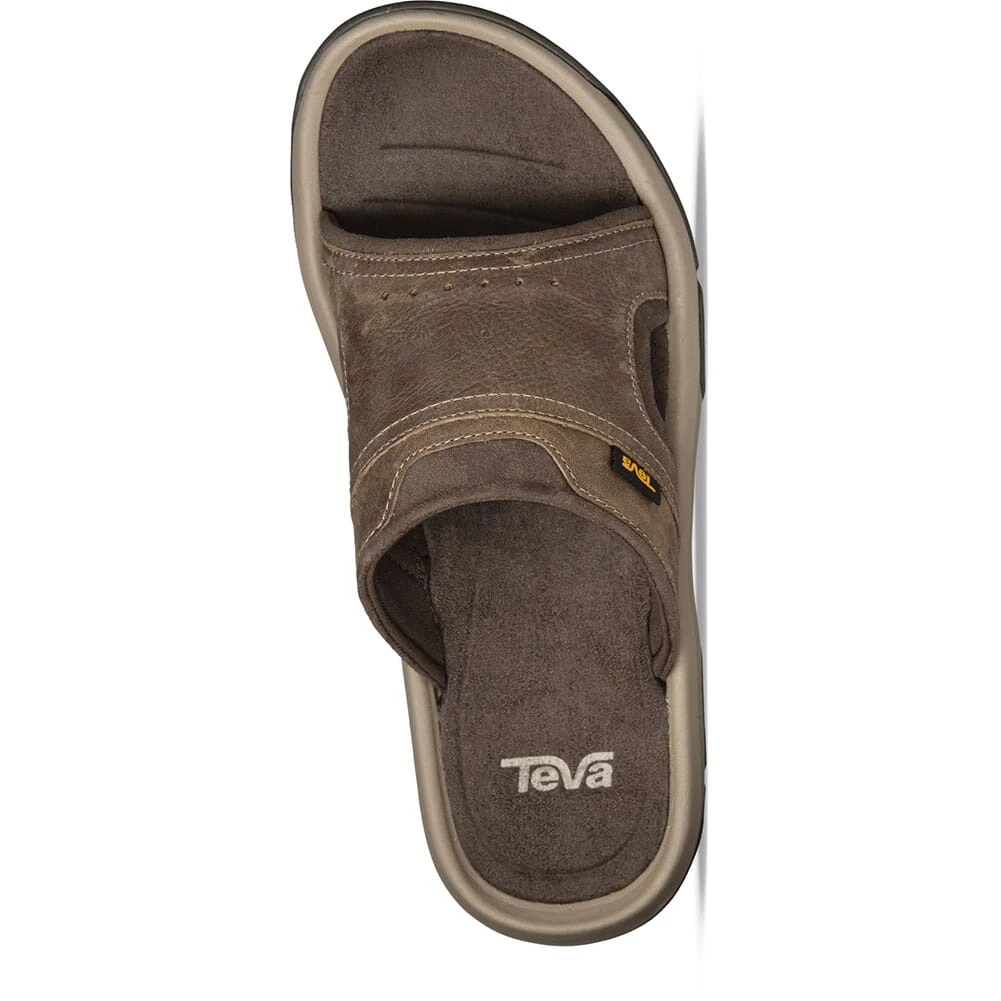 Teva Men Langdon Slide Sandals - Walnut 1 Teva Men Langdon Slide Sandals - Walnut