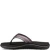 Teva Women's Voya Flip Flop - Bar Street Multi Black