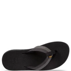 Teva Men's Voya Flip Flop - Vori Black Gray -Elliotts Boots Shop TV1019050 VBGR 2