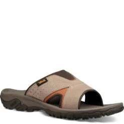 Teva Men's Katavi 2 Slides - Walnut -Elliotts Boots Shop TV1019195 WAL 3
