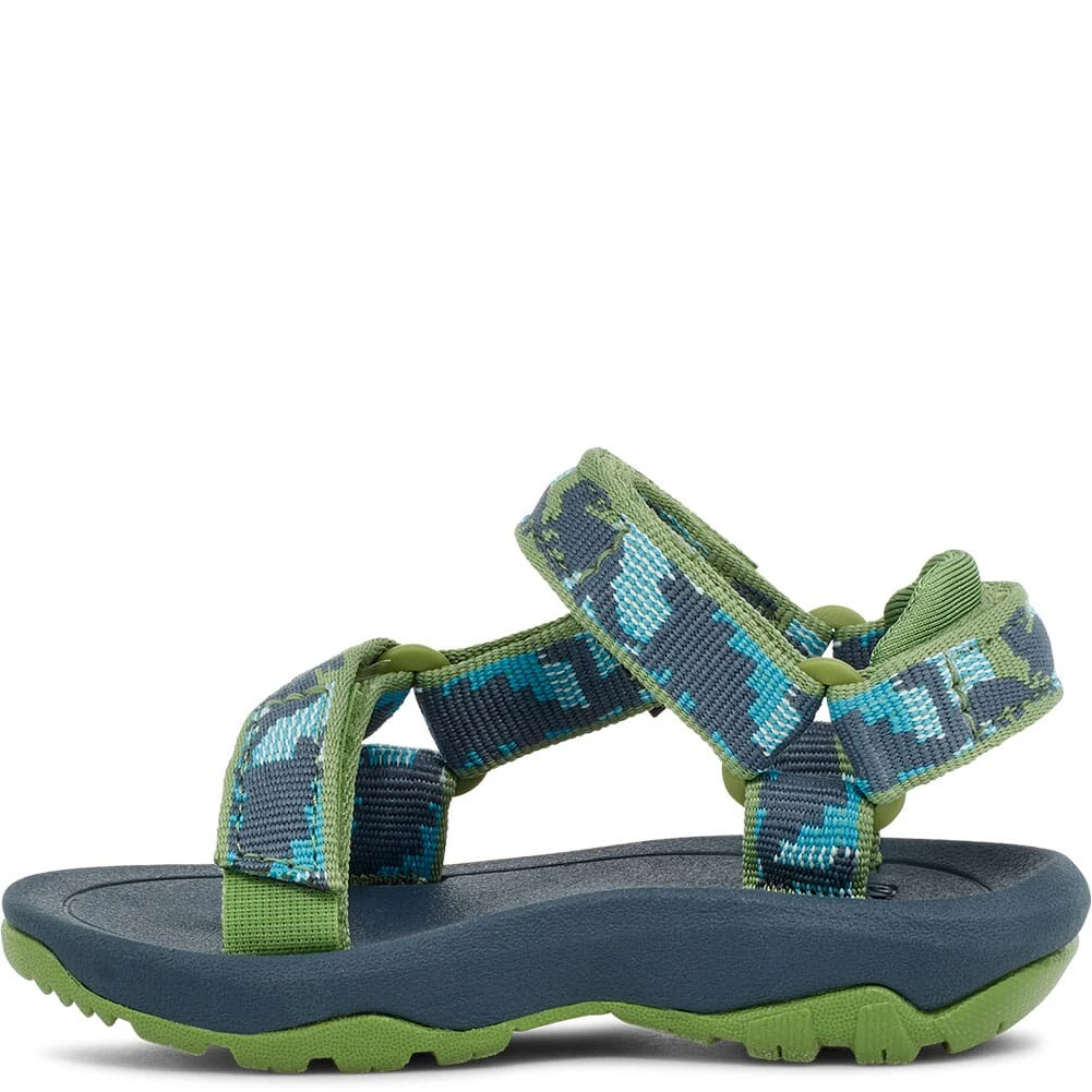 Teva Toddler Hurricane XLT 2 Sandals - Dino Green 2 Teva Toddler Hurricane XLT 2 Sandals - Dino Green - Image 2