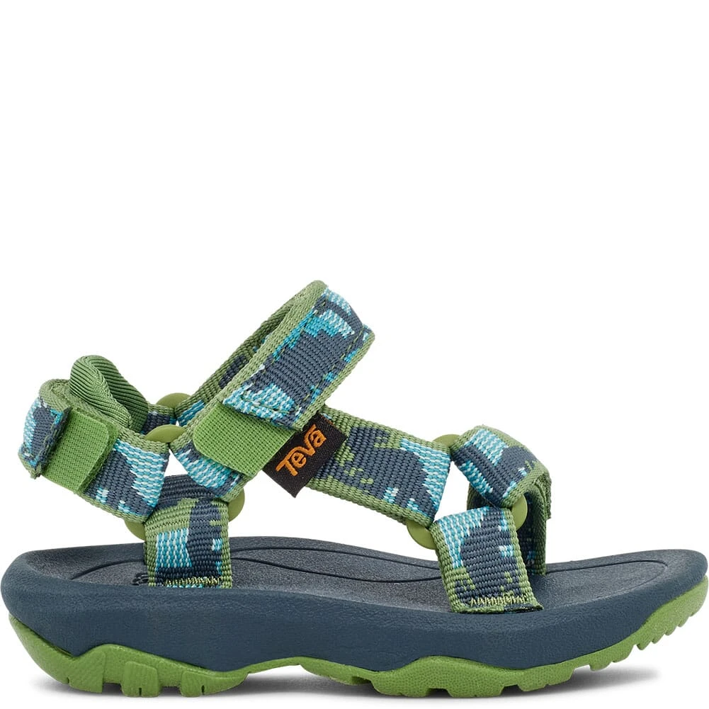Teva Toddler Hurricane XLT 2 Sandals - Dino Green 3 Teva Toddler Hurricane XLT 2 Sandals - Dino Green - Image 3
