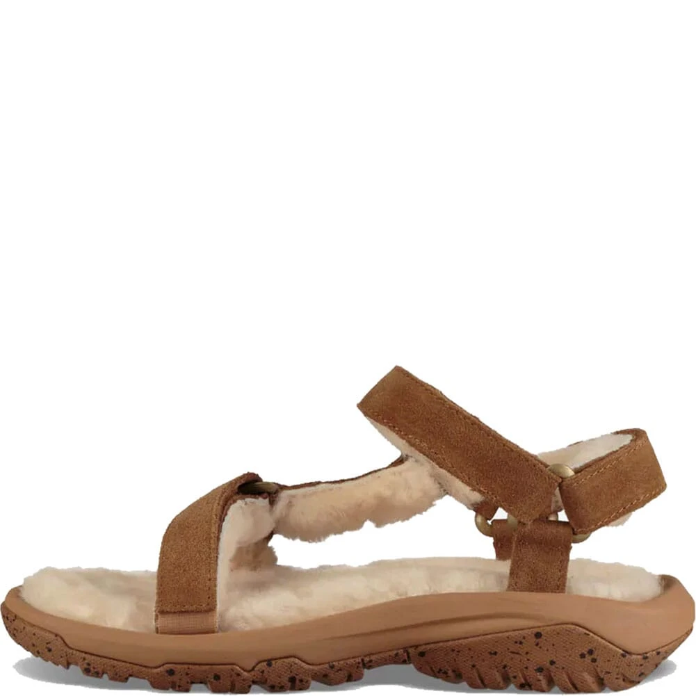 Teva Women's Hurricane Shearling Sandals - Pecan 1 Teva Women's Hurricane Shearling Sandals - Pecan