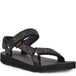 Teva Kids Original Universal Sandals - Atlas Black/Greige -Elliotts Boots Shop TV1116656C ABGG 4