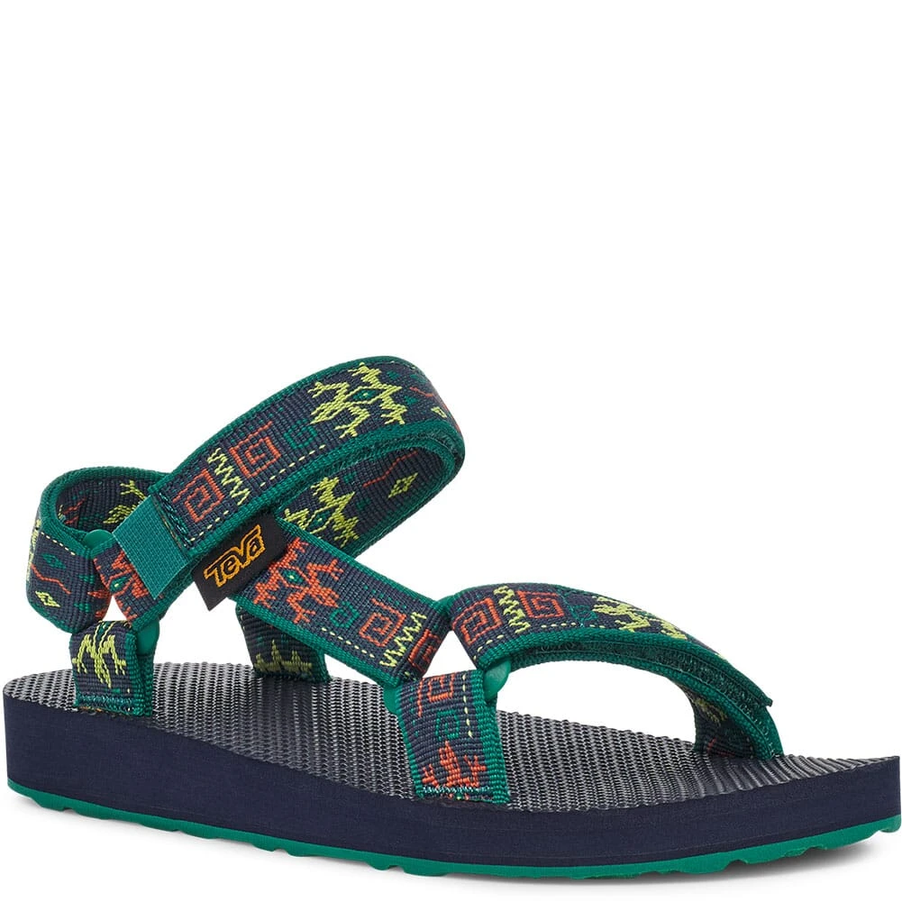 Teva Kids Original Universal Sandals - Gecko Navy 6 Teva Kids Original Universal Sandals - Gecko Navy - Image 6