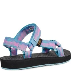 Teva Kids Original Universal Tie-Dye Sandals - Sorbert/Cotton Cand -Elliotts Boots Shop TV1124232C SCCD 3