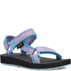 Teva Kids Original Universal Tie-Dye Sandals - Sorbert/Cotton Cand -Elliotts Boots Shop TV1124232C SCCD 5