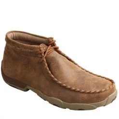 Twisted X Men's Driving Moccasin Shoes - Bomber -Elliotts Boots Shop TXMDM0049 5