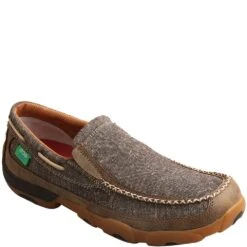 Twisted X Men's Slip-On Driving Moc Casual Shoes - Dust -Elliotts Boots Shop TXMDMS012 5