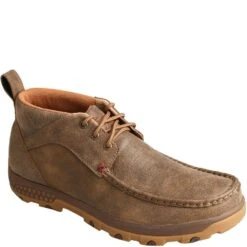 Twisted X Men's CellStretch Driving Moc Casual Chukka - Bomber -Elliotts Boots Shop TXMXC0001 5