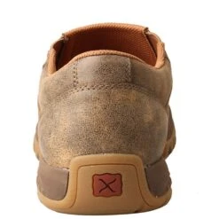 Twisted X Men's CellStretch Driving Moc Boat Slip On - Bomber -Elliotts Boots Shop TXMXC0003 3