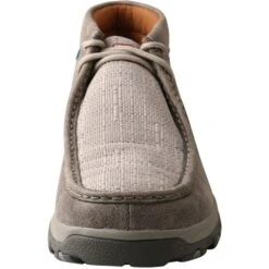 Twisted X Men's CellStretch Driving Moc Slip On Chukka - Grey/Ligh -Elliotts Boots Shop TXMXC0005 4