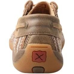 Twisted X Women's Boat Shoe Driving Moc - Multi/Bomber -Elliotts Boots Shop TXWDM0114 3