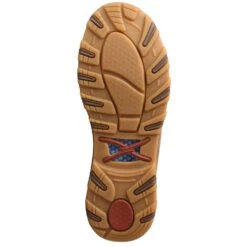 Twisted X Women's Driving Moc Boat Slip-On - Khaki/Grey Multi