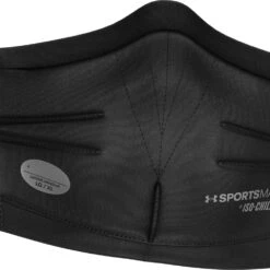 Under Armour Unisex Sportsmask - Black/Charcoal/Silver Chrome -Elliotts Boots Shop UA1368010 002 2