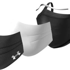 Under Armour Unisex Sportsmask - Black/Charcoal/Silver Chrome