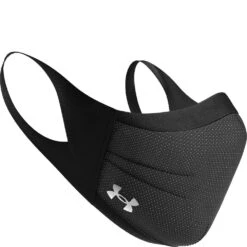 Under Armour Unisex Sportsmask - Black/Charcoal/Silver Chrome -Elliotts Boots Shop UA1368010 002 4