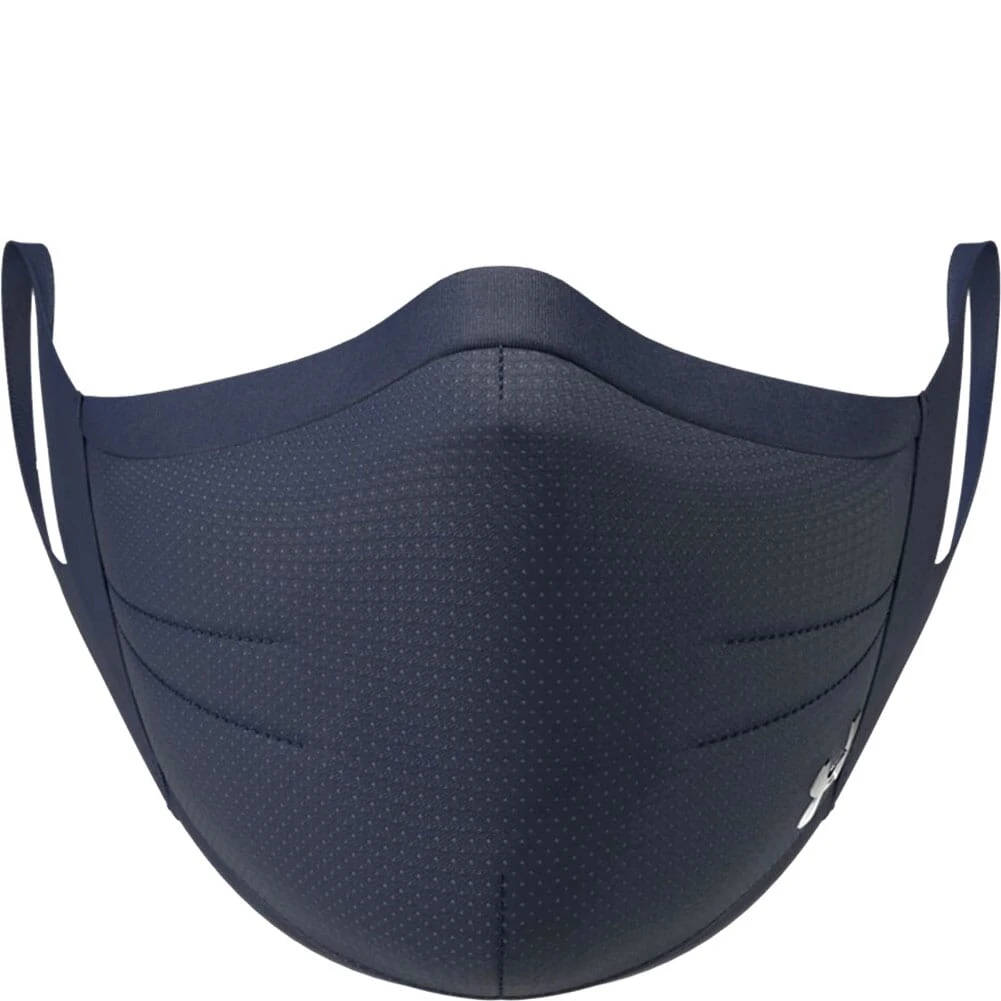 Under Armour Unisex Sportsmask - Midnight Navy/Midnight Navy/Silver 2 Under Armour Unisex Sportsmask - Midnight Navy/Midnight Navy/Silver - Image 2